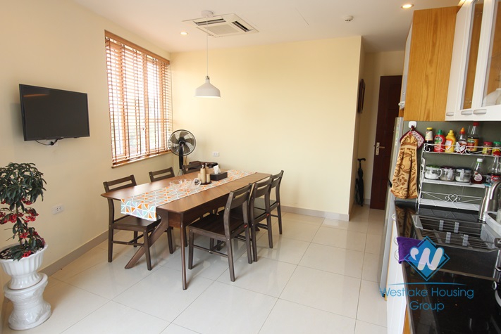 Three bedrooms apartment for rent in Dong Da district, Ha Noi
