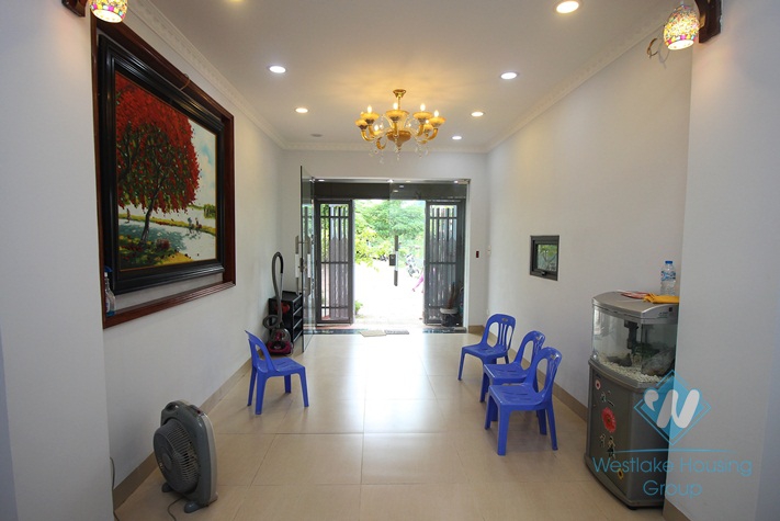A 3 bedroom house with beautiful view for rent in Ba Dinh, Ha Noi
