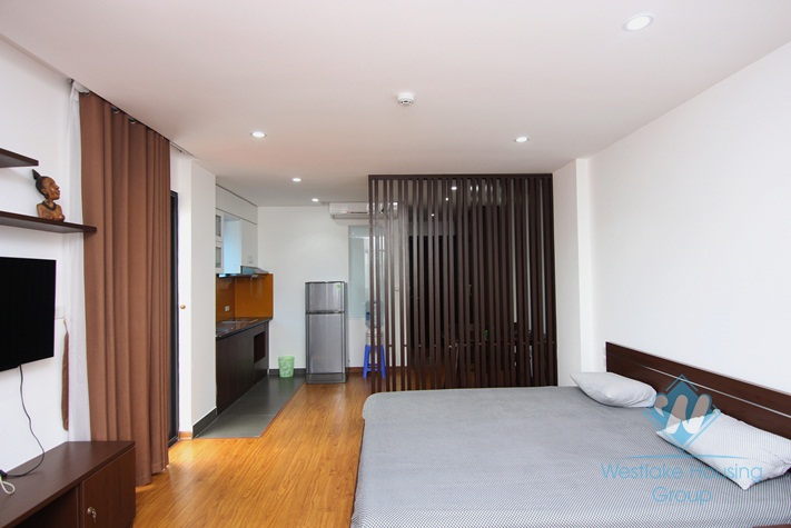 Nice and bright studio for rent in Ba Dinh district 
