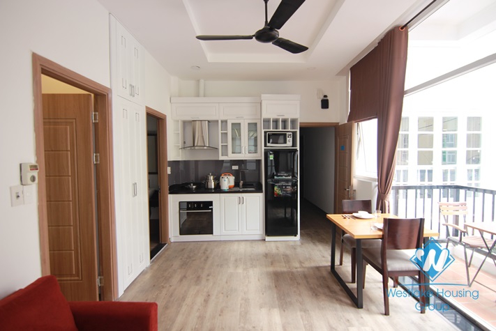 One bedroom apartment for rent in To Ngoc Van street, Tay Ho district, Ha Noi- Room 101