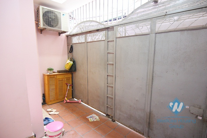 Fully furnished house for rent on Dao Tan, Ba Dinh