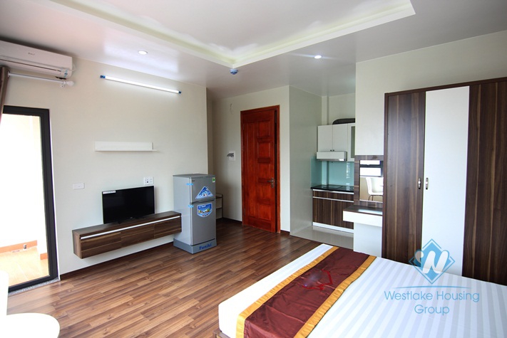 Airy brand new studio apartment for rent near Keangnam, Nam Tu Liem, Ha Noi 