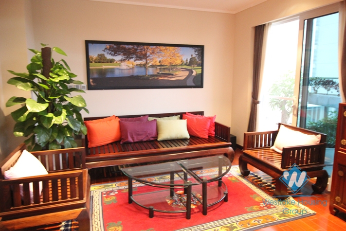 Big apartment for rent with 04 bedrooms in Ciputra, Tay Ho, Ha Noi.