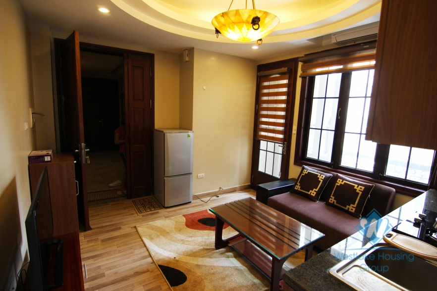 Japanese style studio for rent in Dao Tan street, Ba Dinh district, Ha Noi