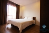 One bedroom apartment for rent near Embassy of Japan, Van Cao street, Hanoi.