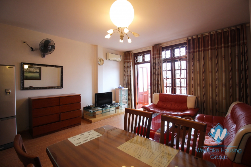 Spacious one bedroom apartment for rent in Ba Dinh, Hanoi