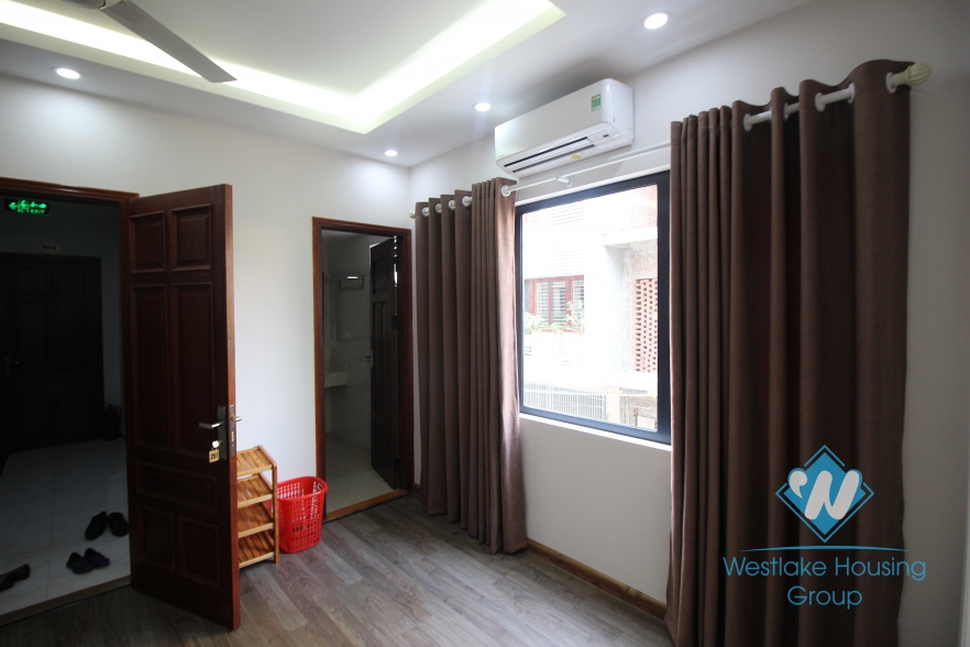 Bright serviced apartment for rent in Cau Giay District, Hanoi.