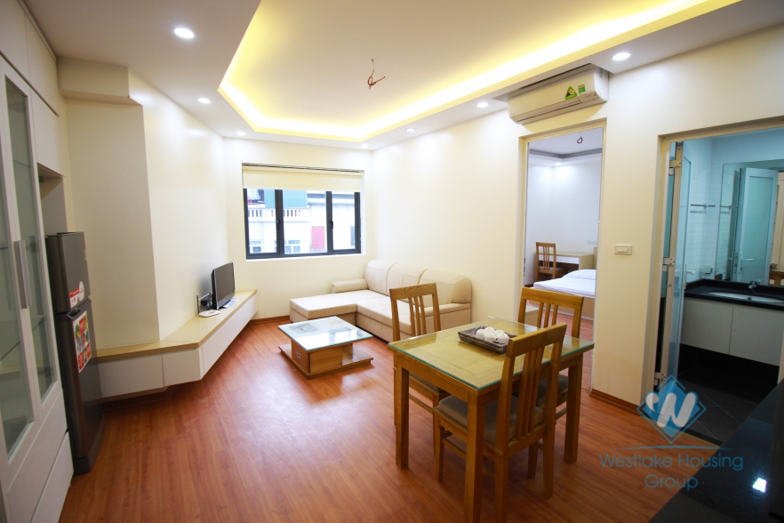 Brand new one bedroom apartment for rent in Dao Tan street, Ba Dinh district, Ha Noi