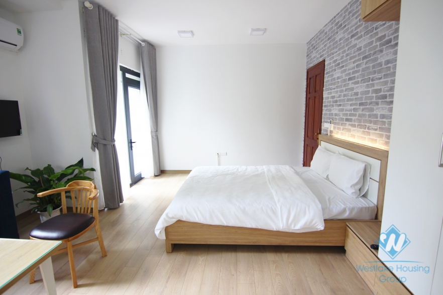 Warm and cozy studio for rent in Ba Dinh, Ha Noi