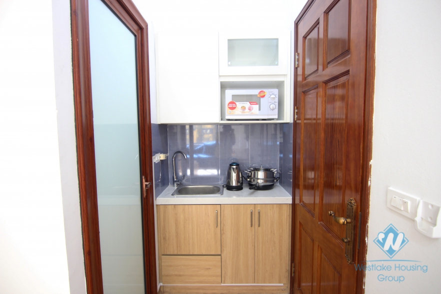Compact, bright and airy studio for rent in Ba Dinh, Hanoi