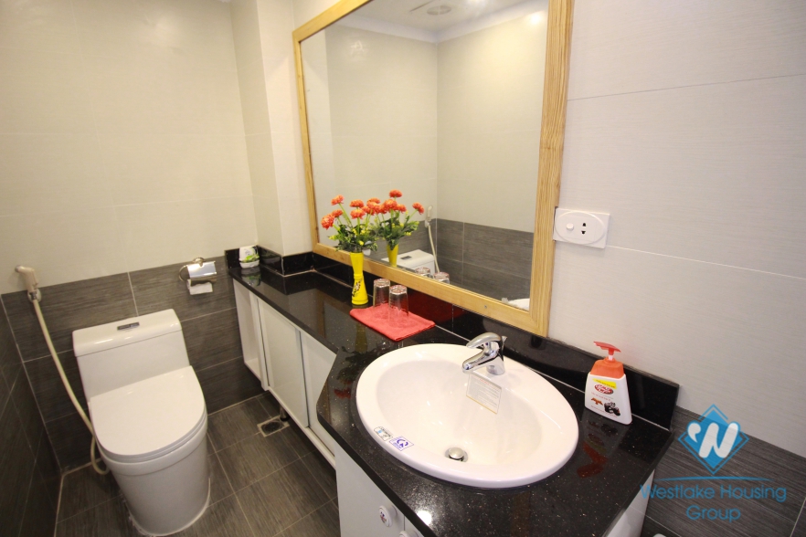 Brand new two bedrooms apartment for rent in Hoan Kiem district, Ha Noi