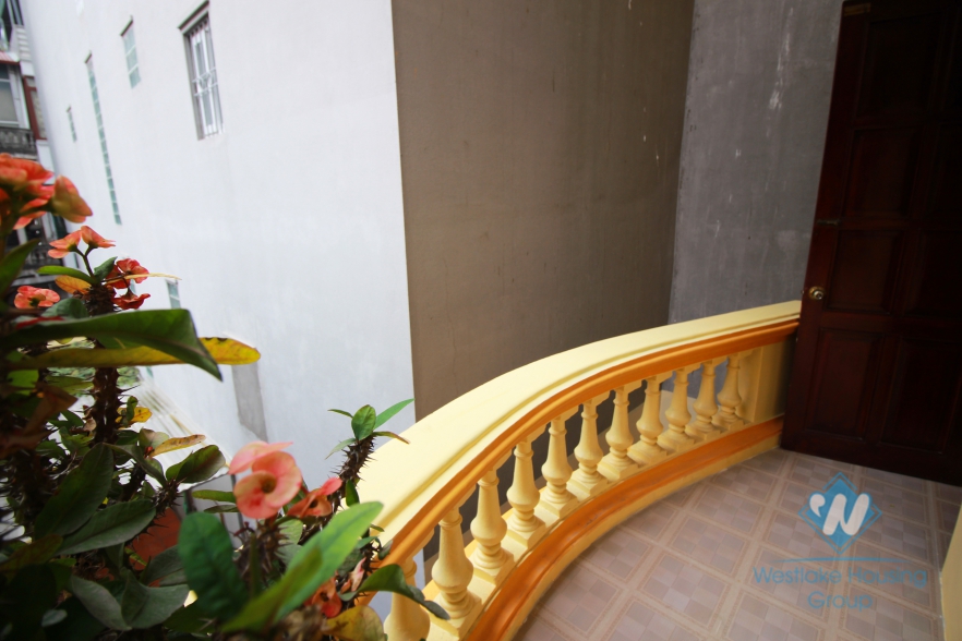 One bedroom apartment for rent in Ngoc Ha street, Ba Dinh district, Ha Noi
