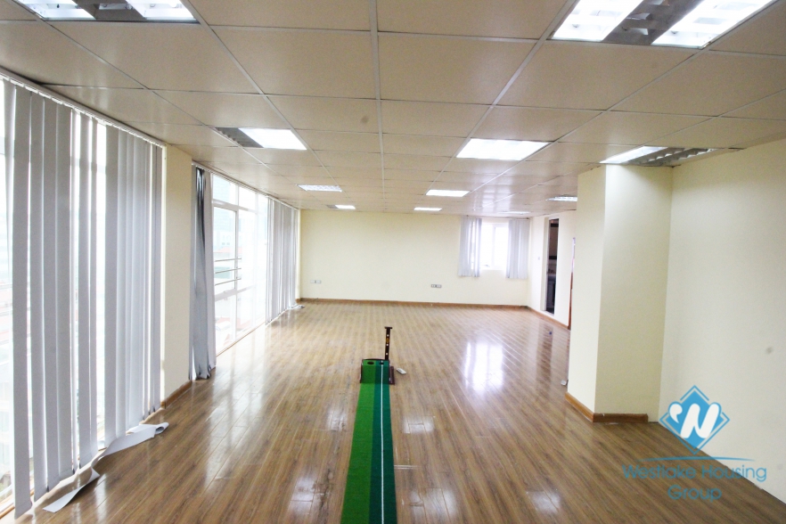 Professional and bright office for rent in Linh Lang, Ba Dinh