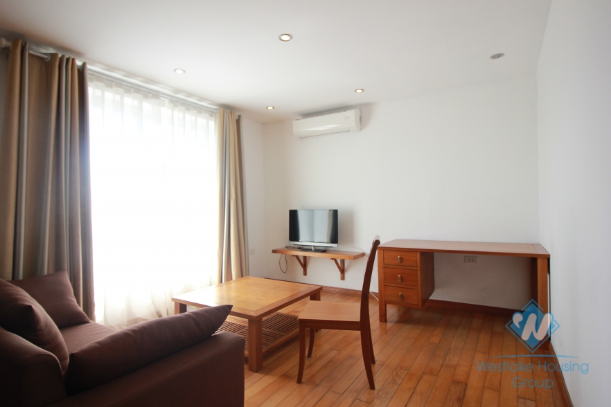 1 bedroom serviced apartment for rent in Ngoc Ha Street, Ba Dinh, Ha Noi