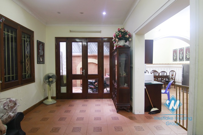 Four bedrooms house for rent in Doi Can street, Ba Dinh district, Hanoi