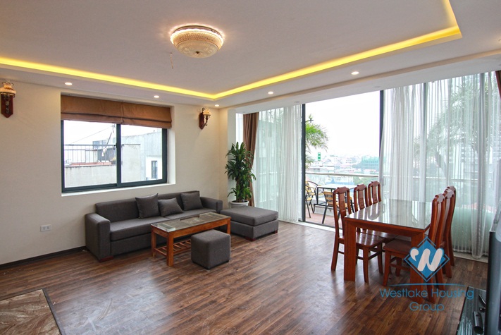 Brand new apartment with lake view for rent in To Ngoc Van str.