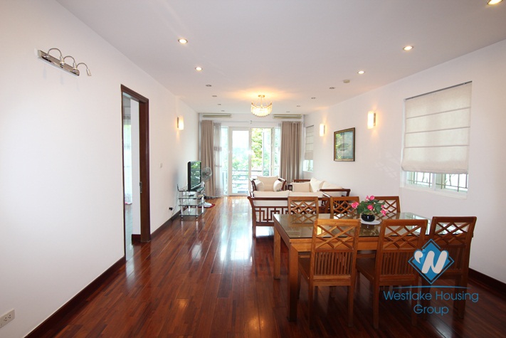 Spacious lakeside apartment for rent in Truc Bach, Ba Dinh, Hanoi