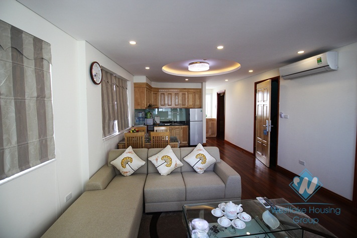 Charming and very bright apartment with 2 bedrooms for rent in Ba Dinh District.