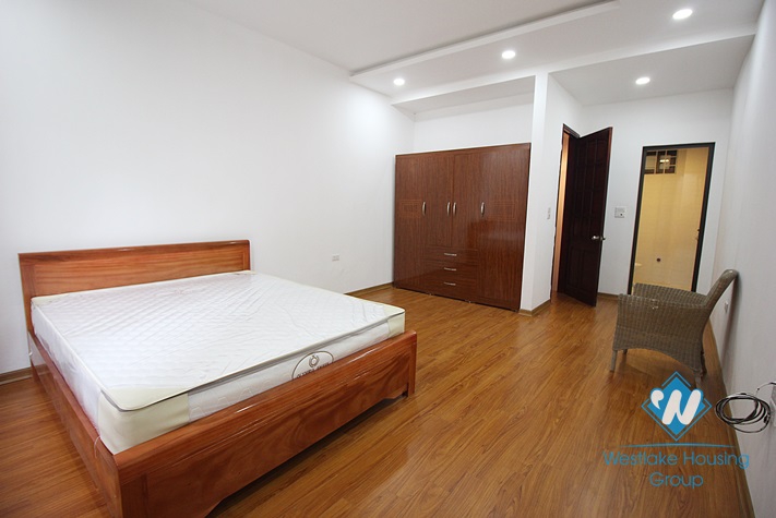 Nice house for rent in Tay Ho with spacious bedrooms and top terrace