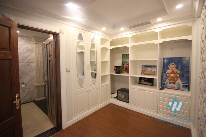 Gorgeous palatial apartment for rent in the central district of Hai Ba Trung, Hanoi
