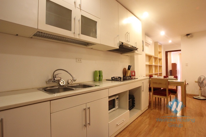 Furnished one bedroom apartment for rent in Hai Ba Trung district