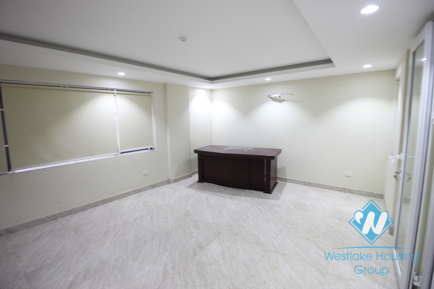 Brandnew and spacious office for rent in Tay Ho, Hanoi