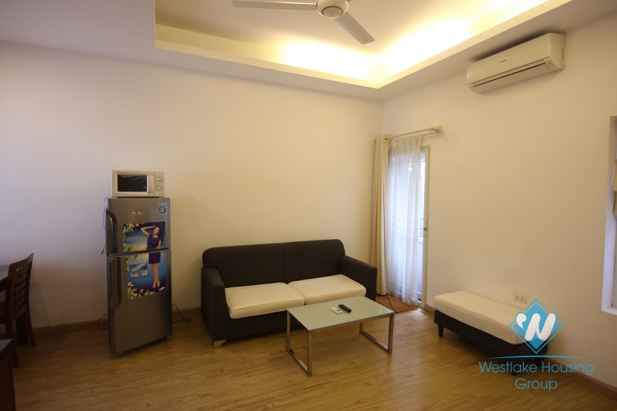 Ground floor apartment with one bedroom for rent in Linh Lang st, Ba Dinh district 