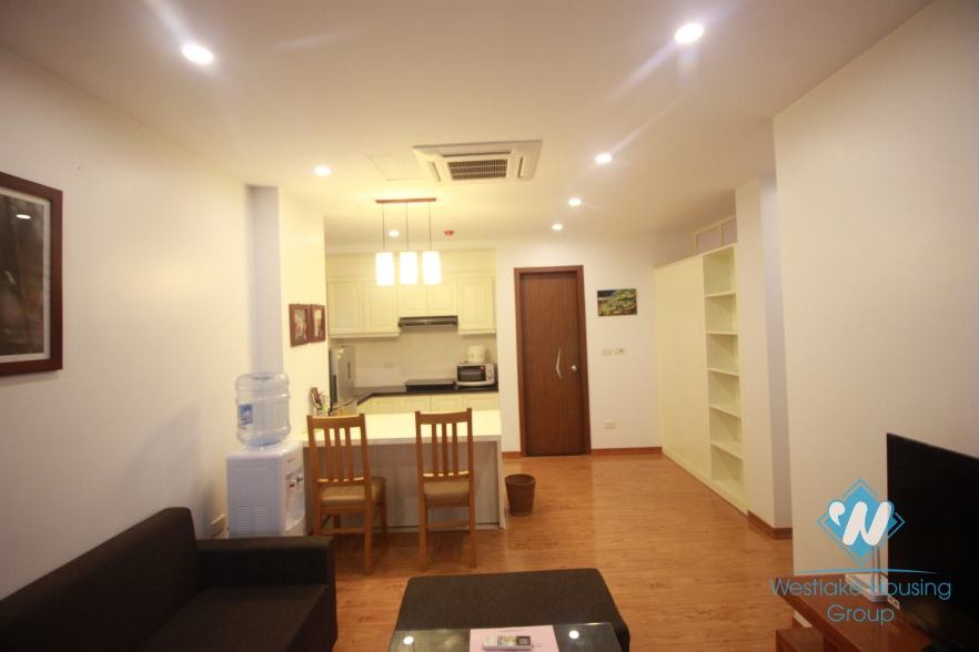 One bedroom apartment is available for lease in Ba Dinh