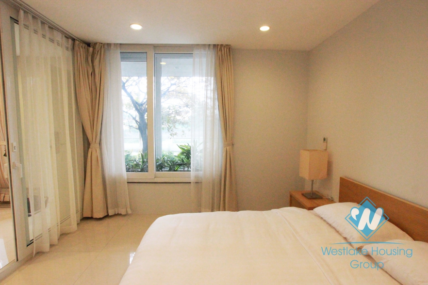 Beautiful 01 bedroom apartment for rent in Dang Thai Mai, facing to Westlake, Hanoi