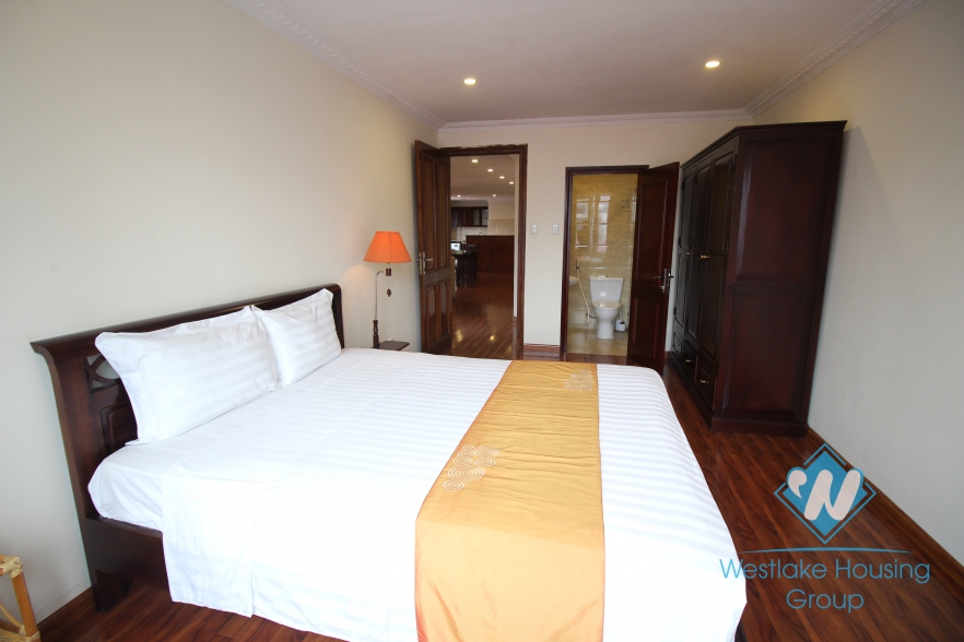 Big two bedrooms apartment for rent in center, Hoan Kiem district, Ha Noi