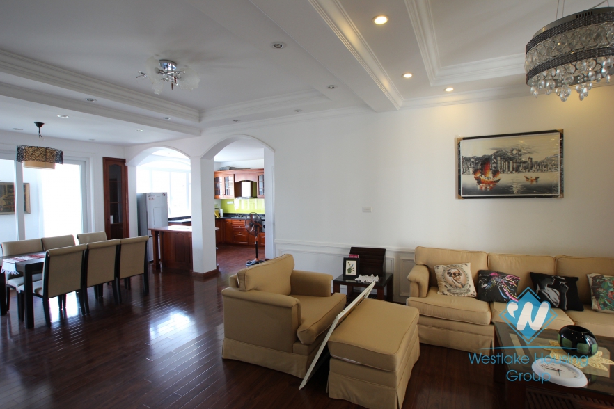 Nice 2 bedroom apartment for rent in Yen Phu village, Tay Ho district, Hanoi