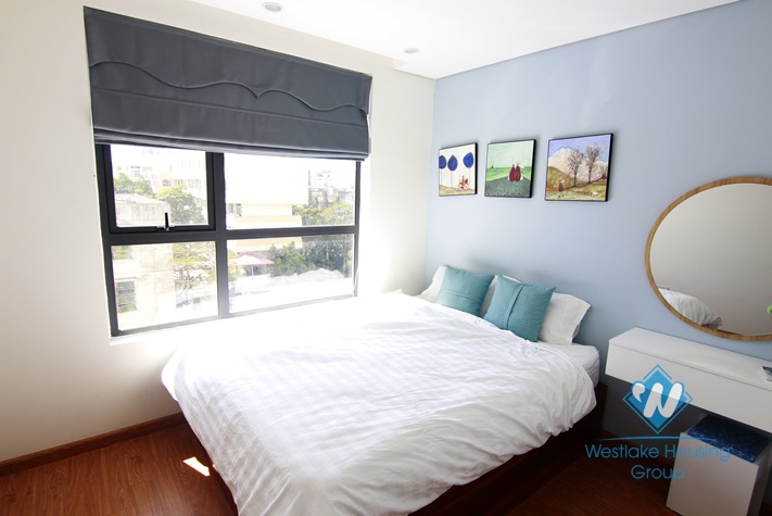 Two bedroom apartment for rent on Hong Kong Tower, Dong Da district, Hanoi