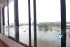 Lake view balcony apartment for rent in Hai Ba TRung