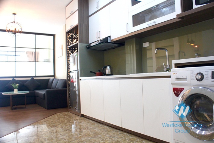 New two bedrooms apartment for rent in Dang Thai Mai street, Tay Ho district, Ha Noi