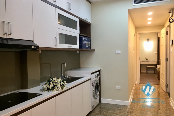 New two bedrooms apartment for rent in Dang Thai Mai street, Tay Ho district, Ha Noi