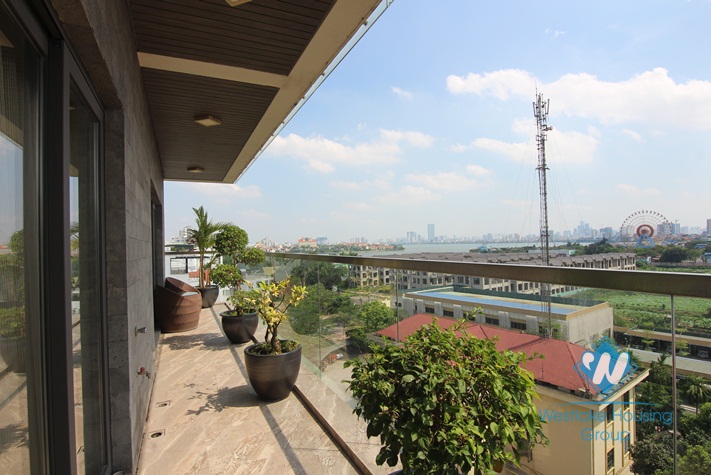 Lakeview superior apartment for rent in Tay Ho, Hanoi