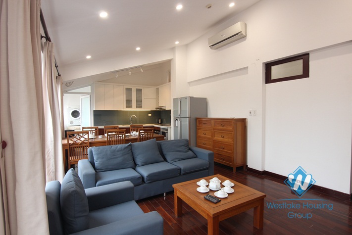 Tay Ho lovely penthouse for rent with lots of windows and natural light