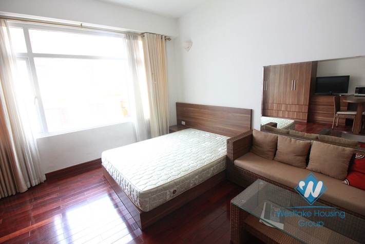 Bright and airy studio apartment for rent in Tay Ho
