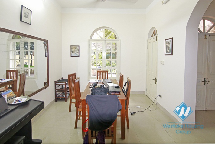 Garden house for rent in Ba Dinh near Ho Chi Minh mausoleum
