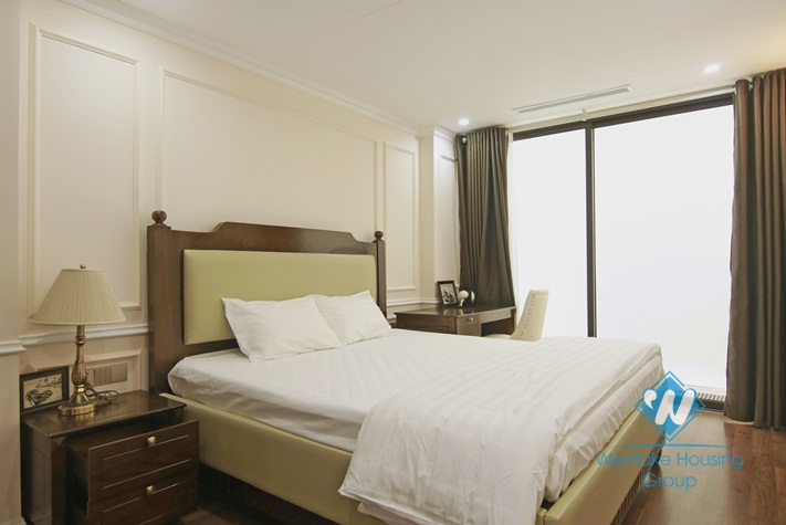High floor luxurious apartment for rent in Hanoi city centre