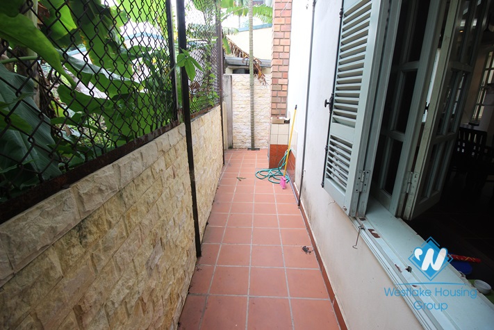 Quiet house for rent in Tay Ho, Hanoi 