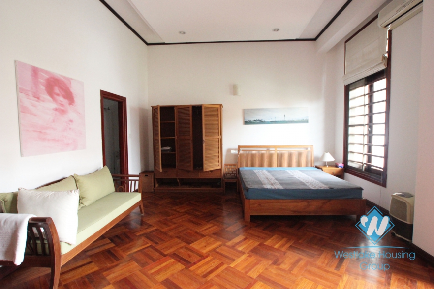 Nice house with swimming pool for lease in Tay Ho area, Ha Noi