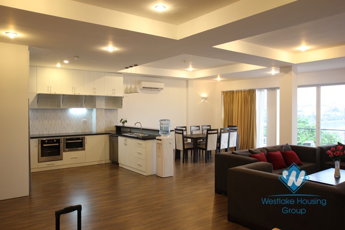 Brand new, high quality apartment with lake view available for rent in West lake area, fully furnished