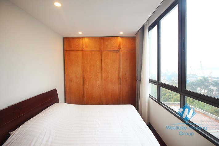 Modern and bright apartment for rent in Tay Ho st, Quang an ward
