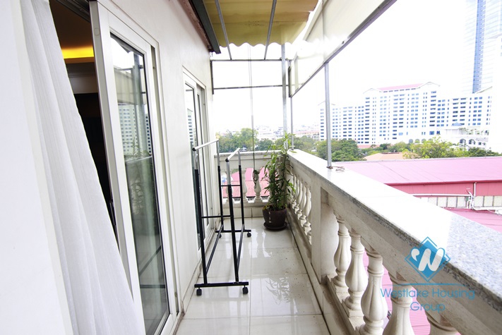 Modern one bedroom apartment for rent in Ba Dinh district, Ha Noi.