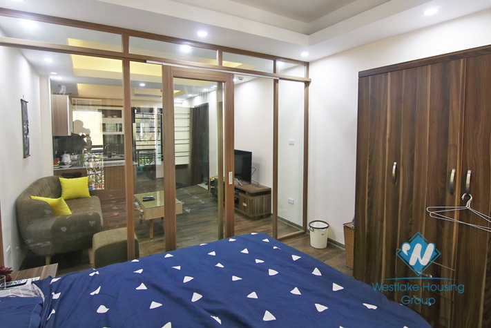 Good priced one bedroom apartment for rent in Dong Da, Hanoi