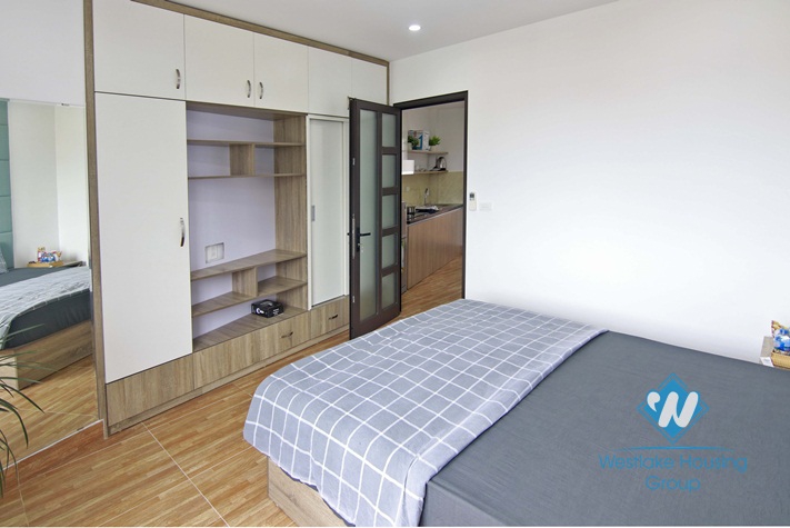 Spacious one bedroom apartment for rent on in Cau Giay