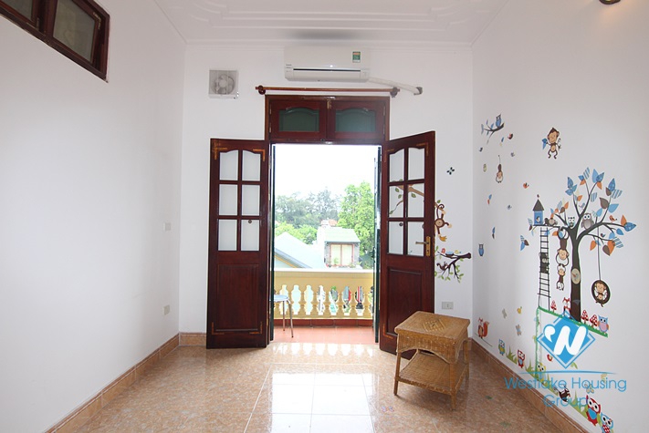 Nice and new house for rent in Dang Thai Mai, Tay ho, Hanoi
