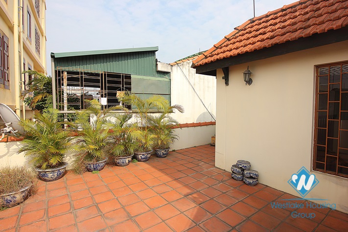 Lovely swimming pool house for rent on To Ngoc Van, Tay Ho