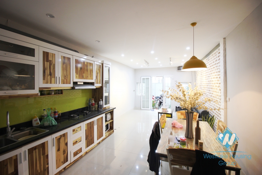Brand new and modern house available for rent in Au Co Street, Tay Ho, Hanoi